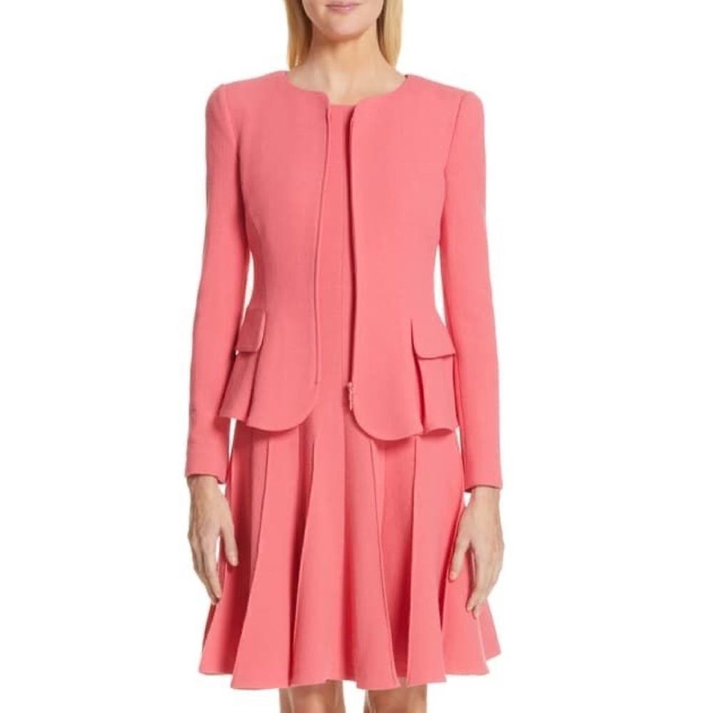 Emporio Armani 100% wool Peplum jacket size Small